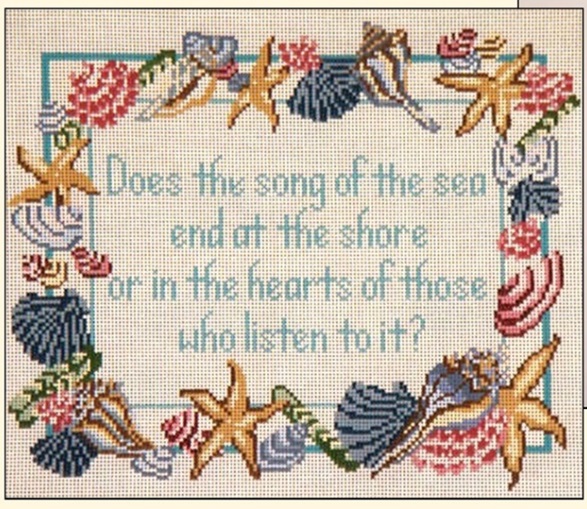 click here to view larger image of Song of the Sea (hand painted canvases)
