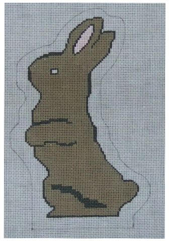 click here to view larger image of Chocolate Bunny (hand painted canvases 2)