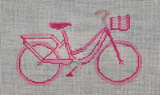 click here to view larger image of Pink Lilly Beach Bike (hand painted canvases)