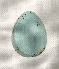 click here to view larger image of Egg Series - Robin Egg (hand painted canvases)