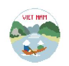 click here to view larger image of Viet Nam (hand painted canvases)