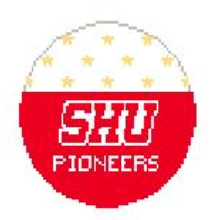 click here to view larger image of Sacred Heart University   (hand painted canvases)