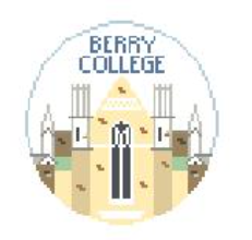 click here to view larger image of Berry College  (hand painted canvases)