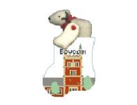 click here to view larger image of Bowdoin w/Polar Bear (hand painted canvases)