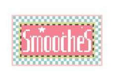 click here to view larger image of Tiny Inspirations - Smooches (hand painted canvases)