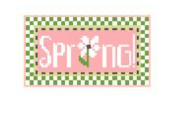 click here to view larger image of Tiny Inspirations - Spring (hand painted canvases)