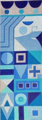 click here to view larger image of Modern Blue Wiseman (hand painted canvases)