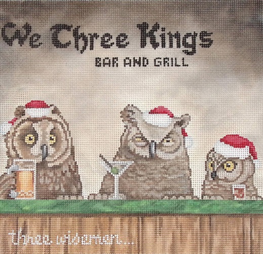 click here to view larger image of Three Wisemen (hand painted canvases)