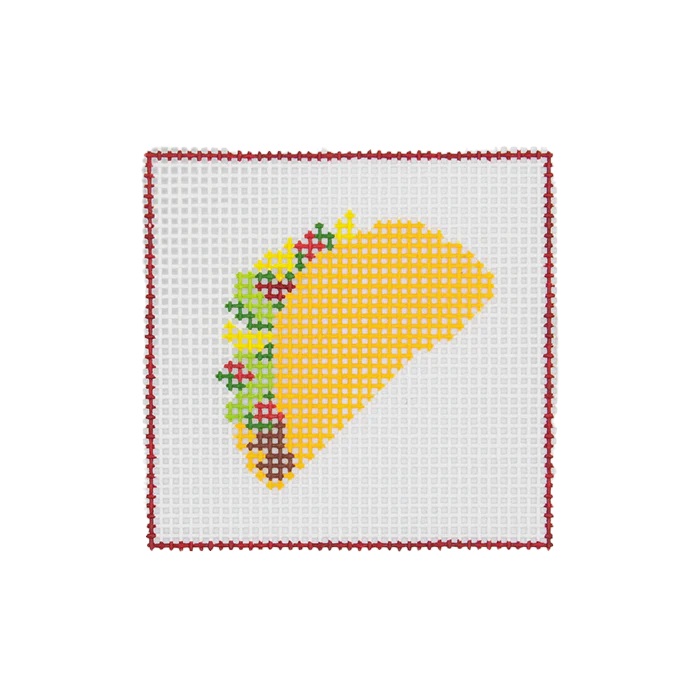 click here to view larger image of Beginner Kit - Taco (needlepoint kits)