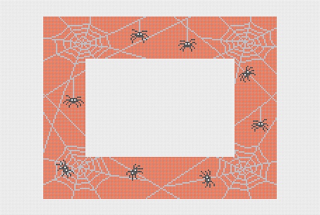 click here to view larger image of Itsy Bitsy Spider Frame (hand painted canvases)