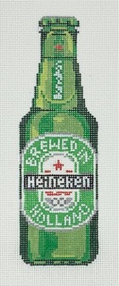 click here to view larger image of Heineken Bottle (hand painted canvases)