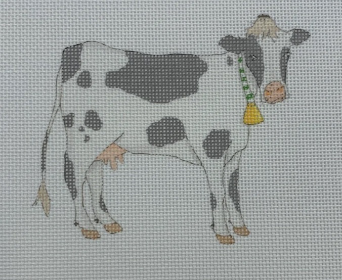 click here to view larger image of Cow (hand painted canvases)