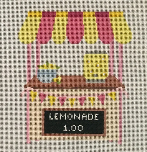 click here to view larger image of Lemonade Stand (hand painted canvases)