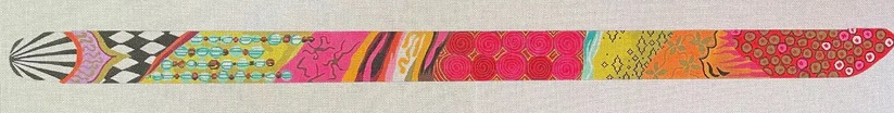 click here to view larger image of Hip Belt/Purse Strap 762 (hand painted canvases)
