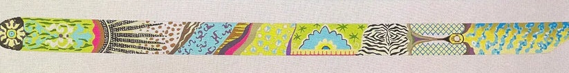 click here to view larger image of Hip Belt/Purse Strap 765 (hand painted canvases)