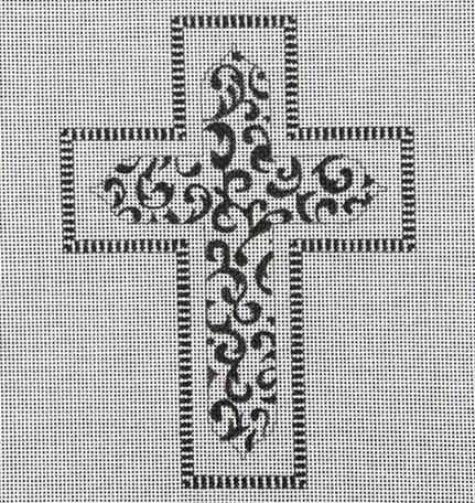 click here to view larger image of Cross - IF254 (hand painted canvases)