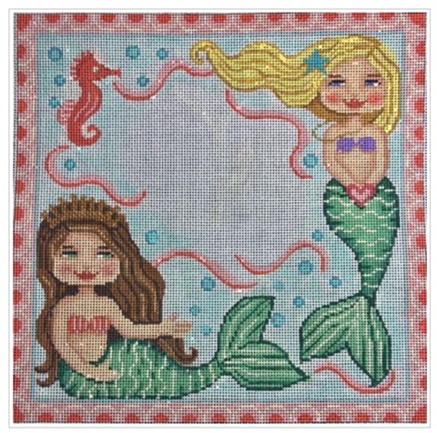 click here to view larger image of Mermaid Girls (hand painted canvases)