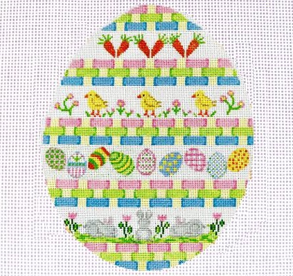 click here to view larger image of Easter Egg - 13M (hand painted canvases)