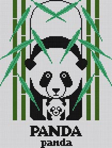 click here to view larger image of PANDA panda - 18M (hand painted canvases)