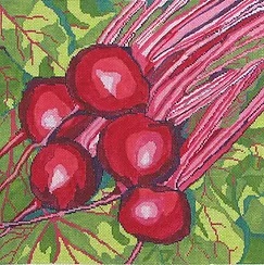 click here to view larger image of Farmers Market - Beets (hand painted canvases)