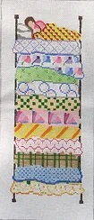 click here to view larger image of Princess and the Pea (hand painted canvases)