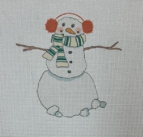 click here to view larger image of Snowman (hand painted canvases)