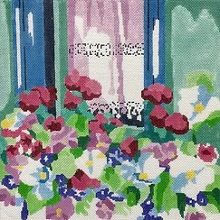 click here to view larger image of Window Box 5 (hand painted canvases)
