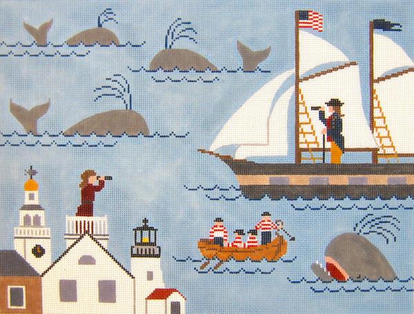 click here to view larger image of Nantucket Lovers (hand painted canvases)