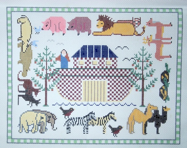 click here to view larger image of Noah's Ark (hand painted canvases)
