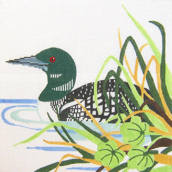 click here to view larger image of Loon (hand painted canvases)