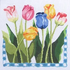 click here to view larger image of Charming Tulips 1 (hand painted canvases)
