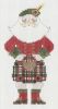 click here to view larger image of Scottish Santa (hand painted canvases)