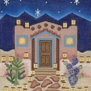 click here to view larger image of Adobe Luminary House (hand painted canvases)
