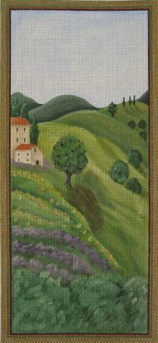 click here to view larger image of Tuscan Valley Left (hand painted canvases)