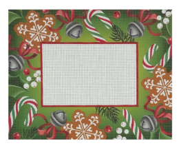 click here to view larger image of Christmas Treats Frame (printed canvas)