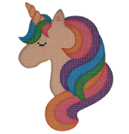 Rainbow Unicorn - click here for more details about this printed canvas