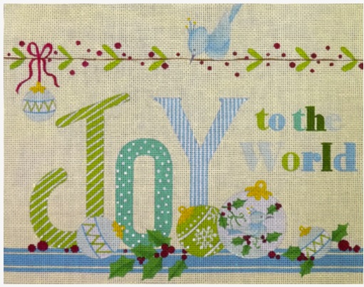 click here to view larger image of Joy to the World (hand painted canvases)
