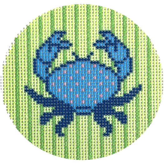 click here to view larger image of Blue Crab  (printed canvas)