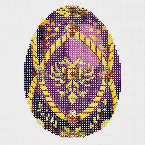 click here to view larger image of Faberge Egg - XM405 (hand painted canvases)