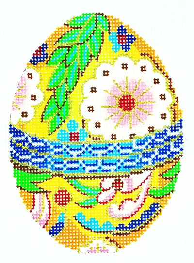 click here to view larger image of Faberge Egg - XM417 (hand painted canvases)