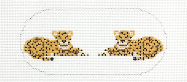 click here to view larger image of Cheetah Sisters (hand painted canvases)