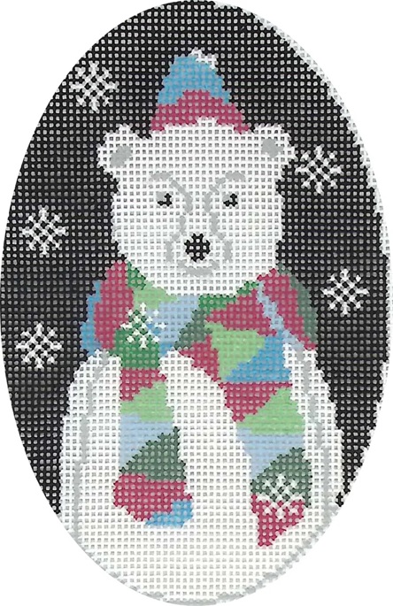 click here to view larger image of Polar Bear (hand painted canvases)