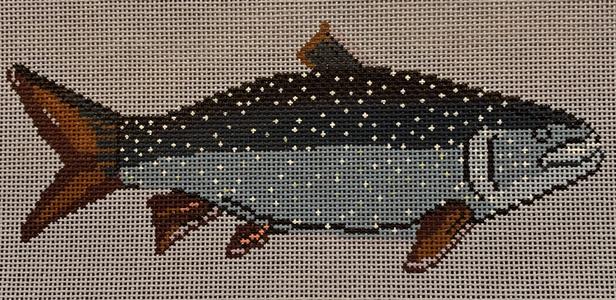 click here to view larger image of Mackinaw Trout (hand painted canvases)