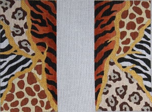 click here to view larger image of Animal Skins Collage Two (hand painted canvases)