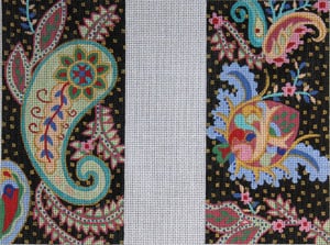 click here to view larger image of Italian Paisley (hand painted canvases)