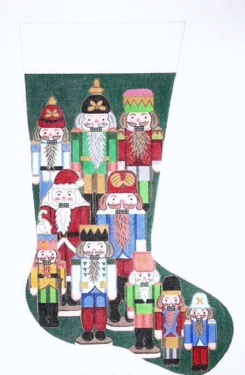 click here to view larger image of Christmas Stocking - 7125-18M Only (hand painted canvases)