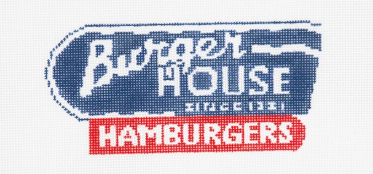 click here to view larger image of Burger House (hand painted canvases)