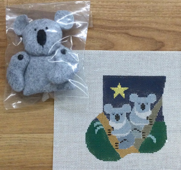click here to view larger image of Koalas w/Koala (hand painted canvases)