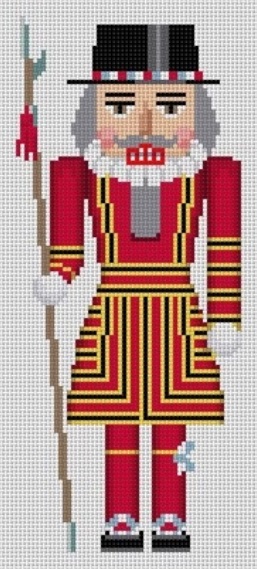 click here to view larger image of Nutcracker - Beefeater (hand painted canvases)