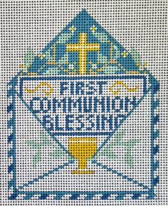 click here to view larger image of First Communion Letter (hand painted canvases)